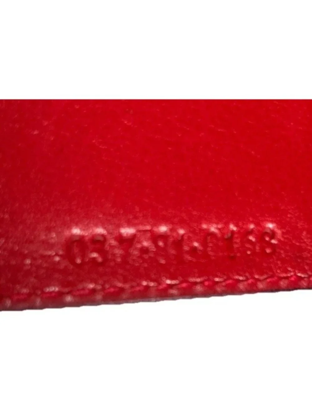 Vintage GUCCI Red Leather Horsebit “Bombe” belt Size 80/32 SN#037-394